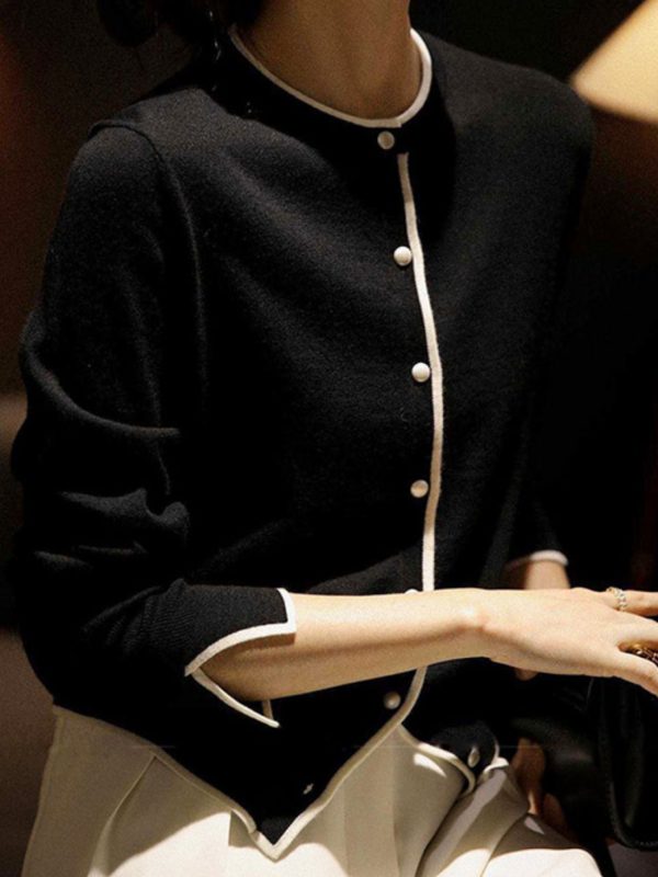 elegant solid color off shoulder sweater for women cozy and stylish for fall and winter